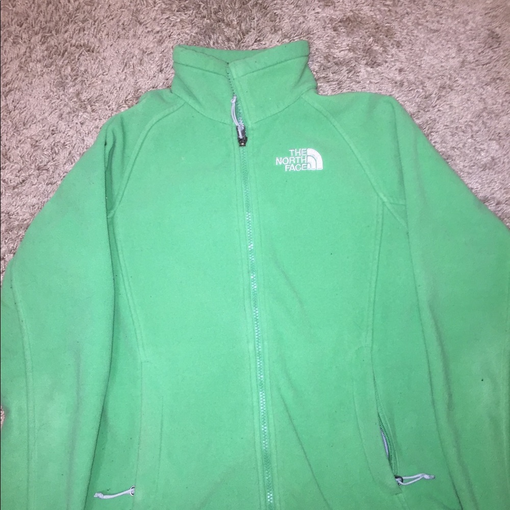 North face full zip jacket